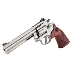 Smith &amp; Wesson Model 686 PLUS Deluxe Magnum� 6" S/S Satin, 7-skud .38 Spl +P/.357 Mag, DA/SA