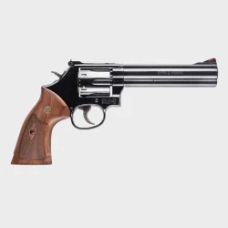 Smith &amp; Wesson Classics Model 586 Magnum� 6" Blu/Blk, 6-skud .38 Spl +P/.357 Mag, DA/SA