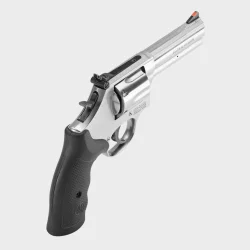 Smith &amp; Wesson Model 686 Distinguished Combat Magnum� 4" S/S Satin, 6-skud .38 Spl +P/.357 Mag, DA/SA