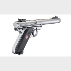 Ruger Mark IV Target w/threaded barrel, .22LR, 5,5", stainless