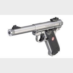 Ruger Mark IV Target w/threaded barrel, .22LR, 5,5", stainless