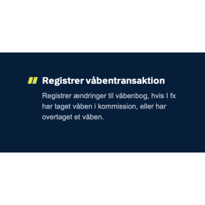 Afmelding vben hos myndighederne