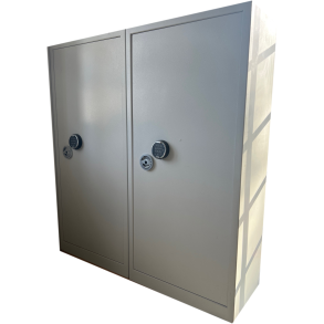 Justra Trezory Vbenskab / Ammunitionsskab klassifikation EN 1143-1 - udstillingsskab