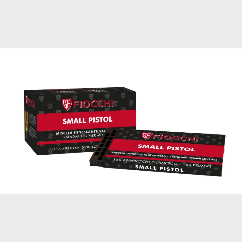 Fiocchi Small Pistol fnghtter, 1.500 stk.